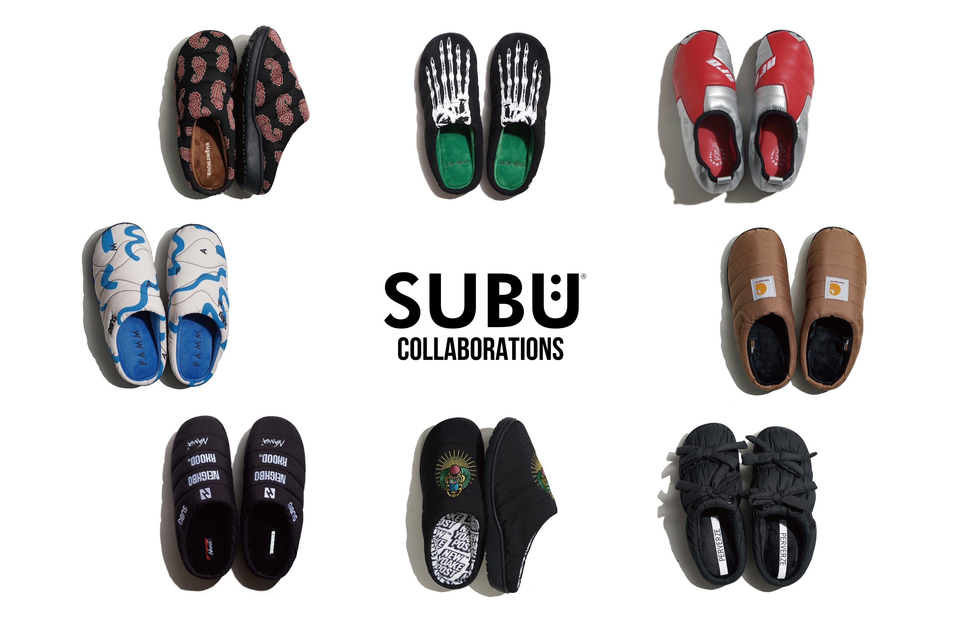 SUBU × SUB-AGE. - Alien sandals SUBU × SUB-AGE. - Alien sandals