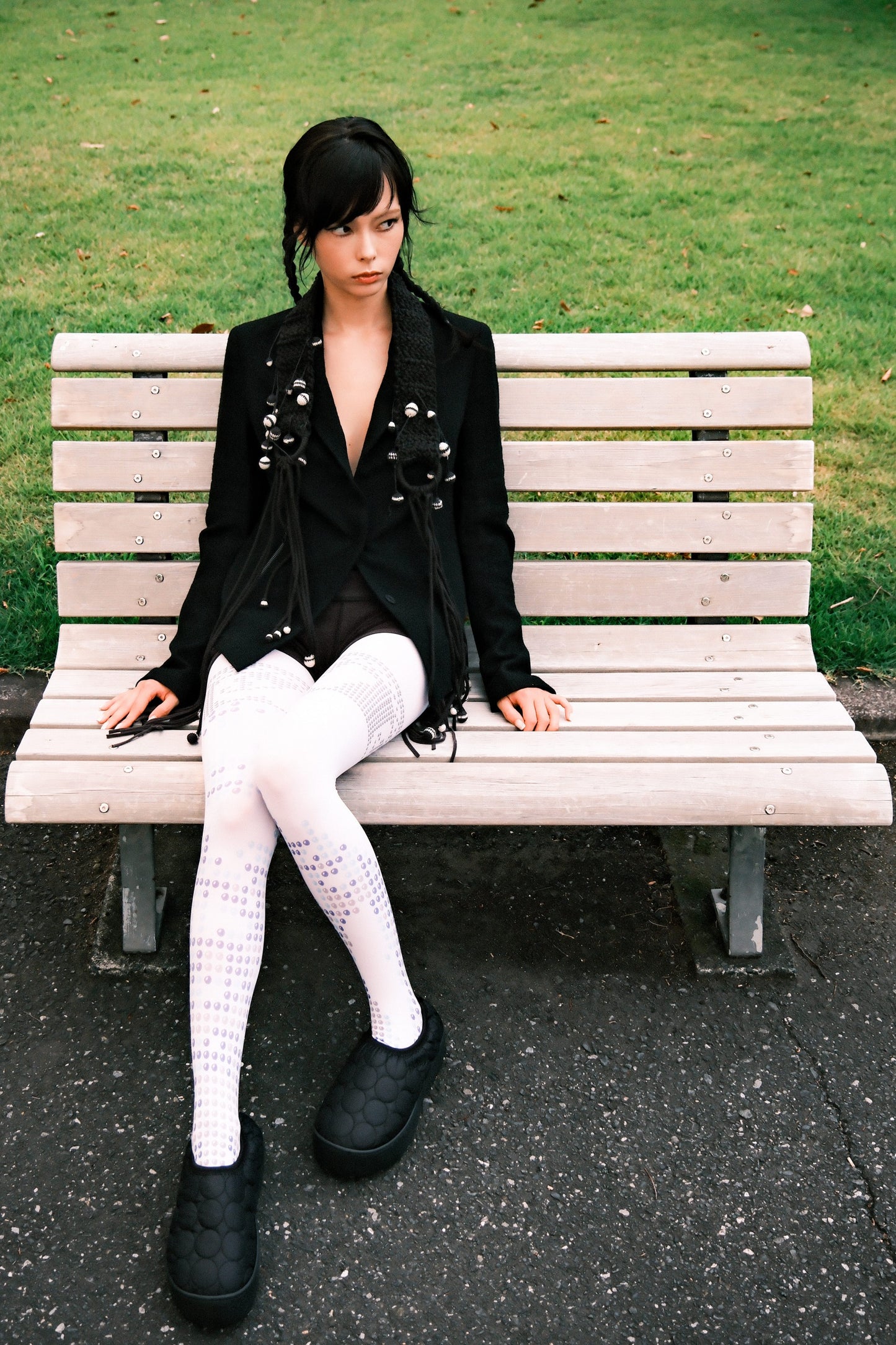 VAMP PLATFORM CIRCLE SILVER