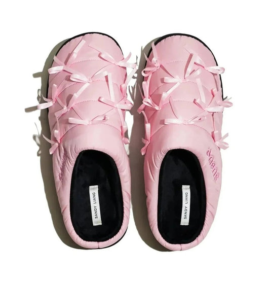 SUBU x SANDY LIANG SLIPPERS IN PINK