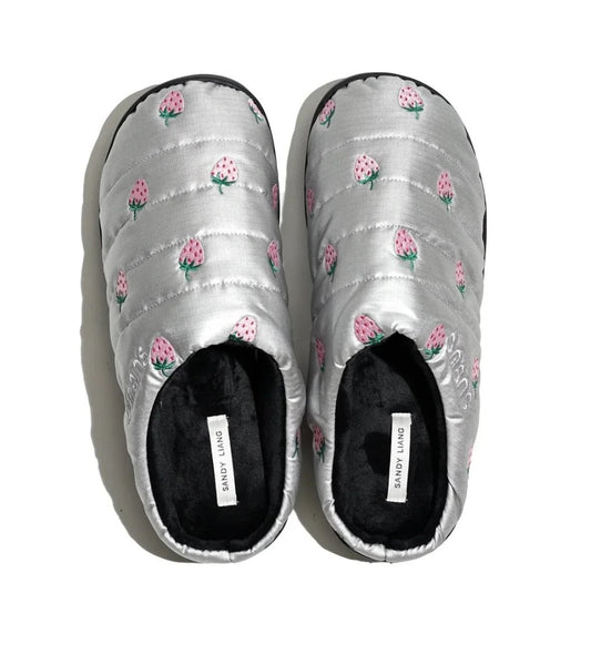 SUBU x SANDY LIANG SLIPPERS IN CHROME