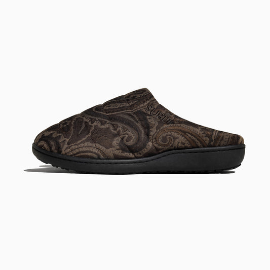 SUBU x superNova. Paisley Jacquard Brown