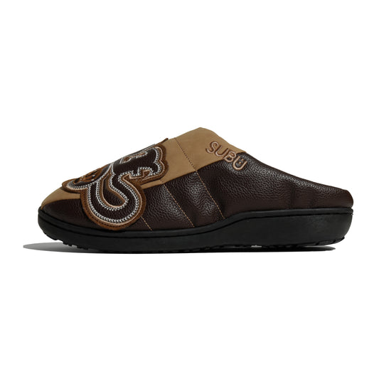 SUBU x AVIREX VEGAN LEATHER SANDALS ”THE KINGS” BEIGE