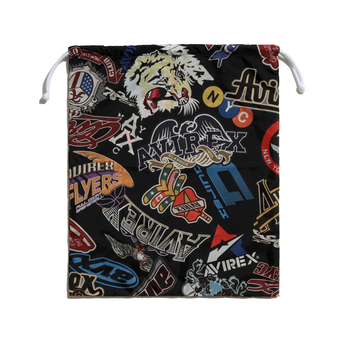 SUBU x AVIREX VEGAN LEATHER SANDALS "WILDBEAR" BLACK