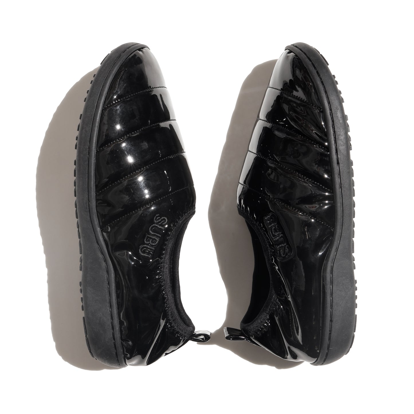 DOTS VAMP ENAMEL BLACK