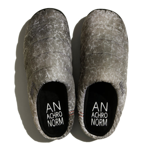 SUBU x ANACHRONORM DIRTPAINT NYLON SANDAL WHITE