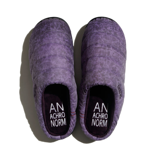 SUBU x ANACHRONORM DIRTPAINT NYLON SANDAL PURPLE