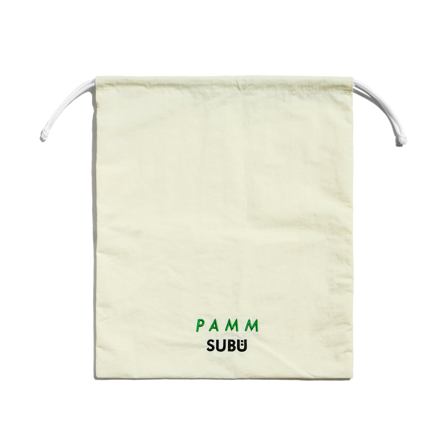 SUBU x PAMM "透明な空気のチェックニット" 透明なクリームアイボリー