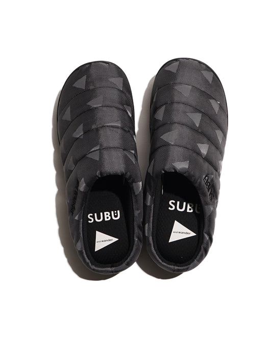 SUBU x and wander triangle JQ permanent sandal gray