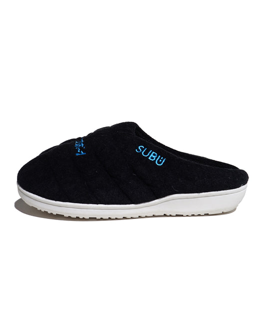 SUBU x サウナボーイ パイルサンダル BLACK