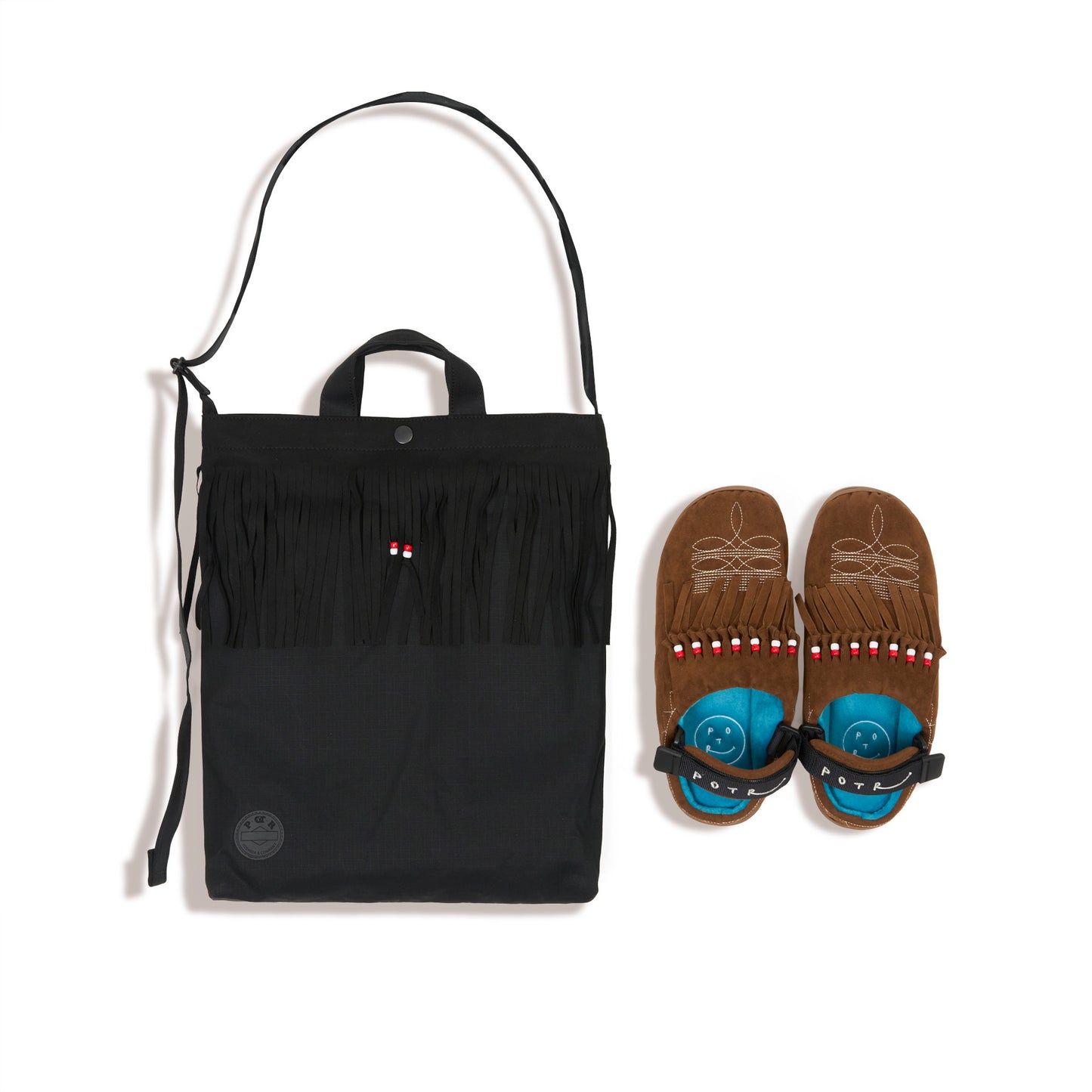 SUBU x POTR SUBU + H with 2WAY TOTE BAG BROWN