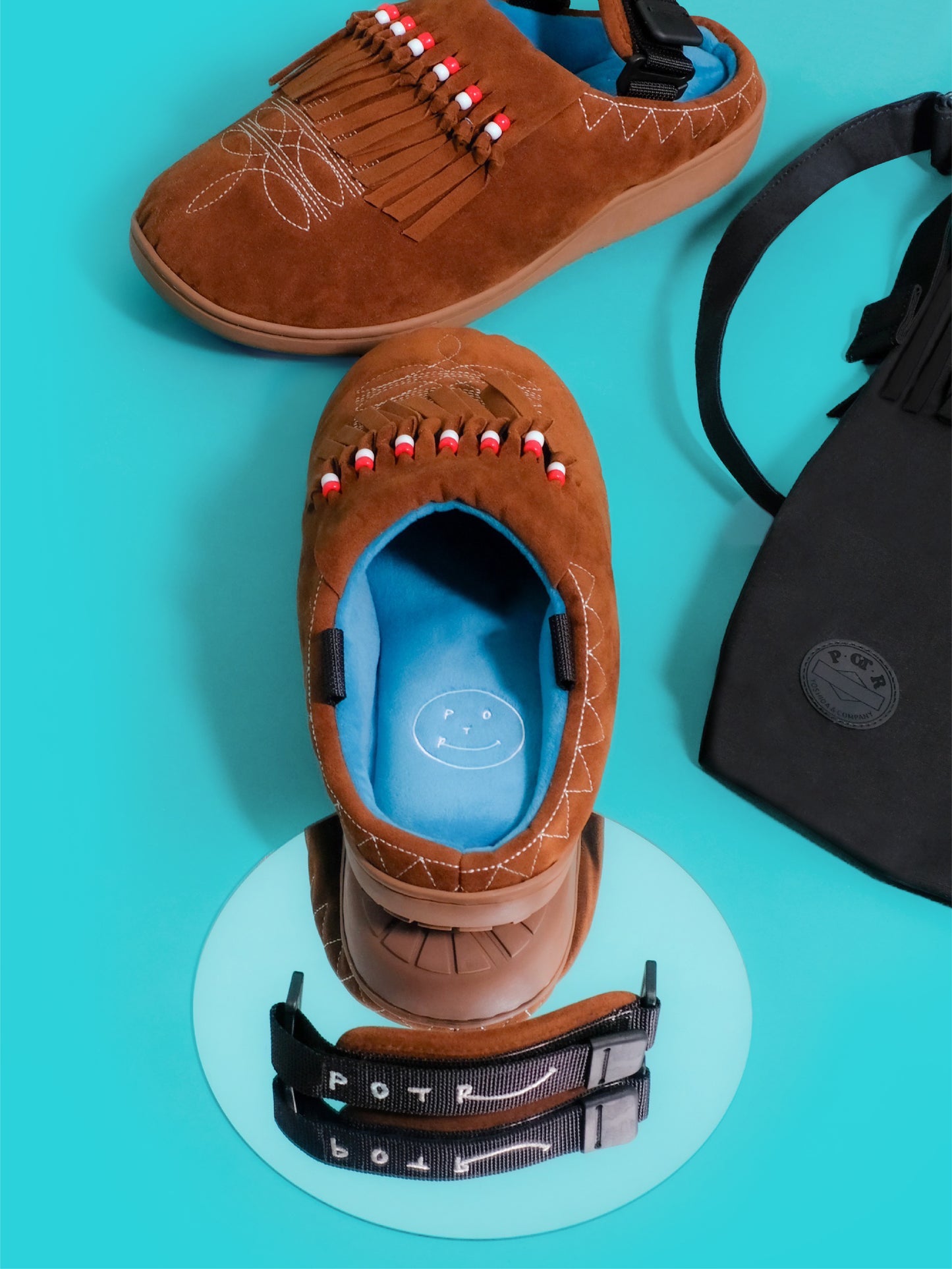 SUBU x POTR SUBU + H with 2WAY TOTE BAG BROWN