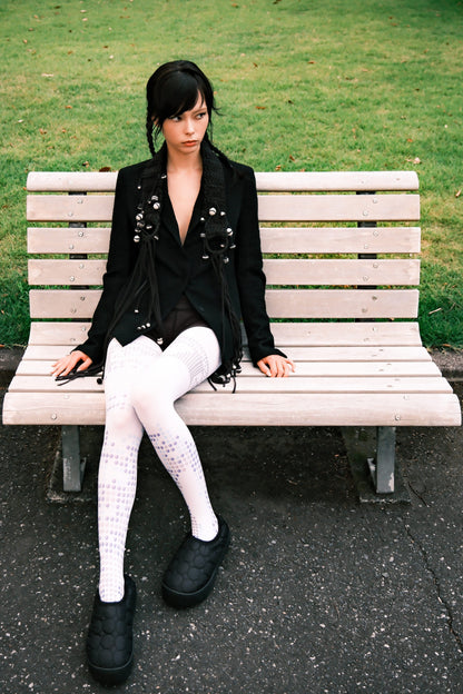 VAMP PLATFORM CIRCLE SILVER