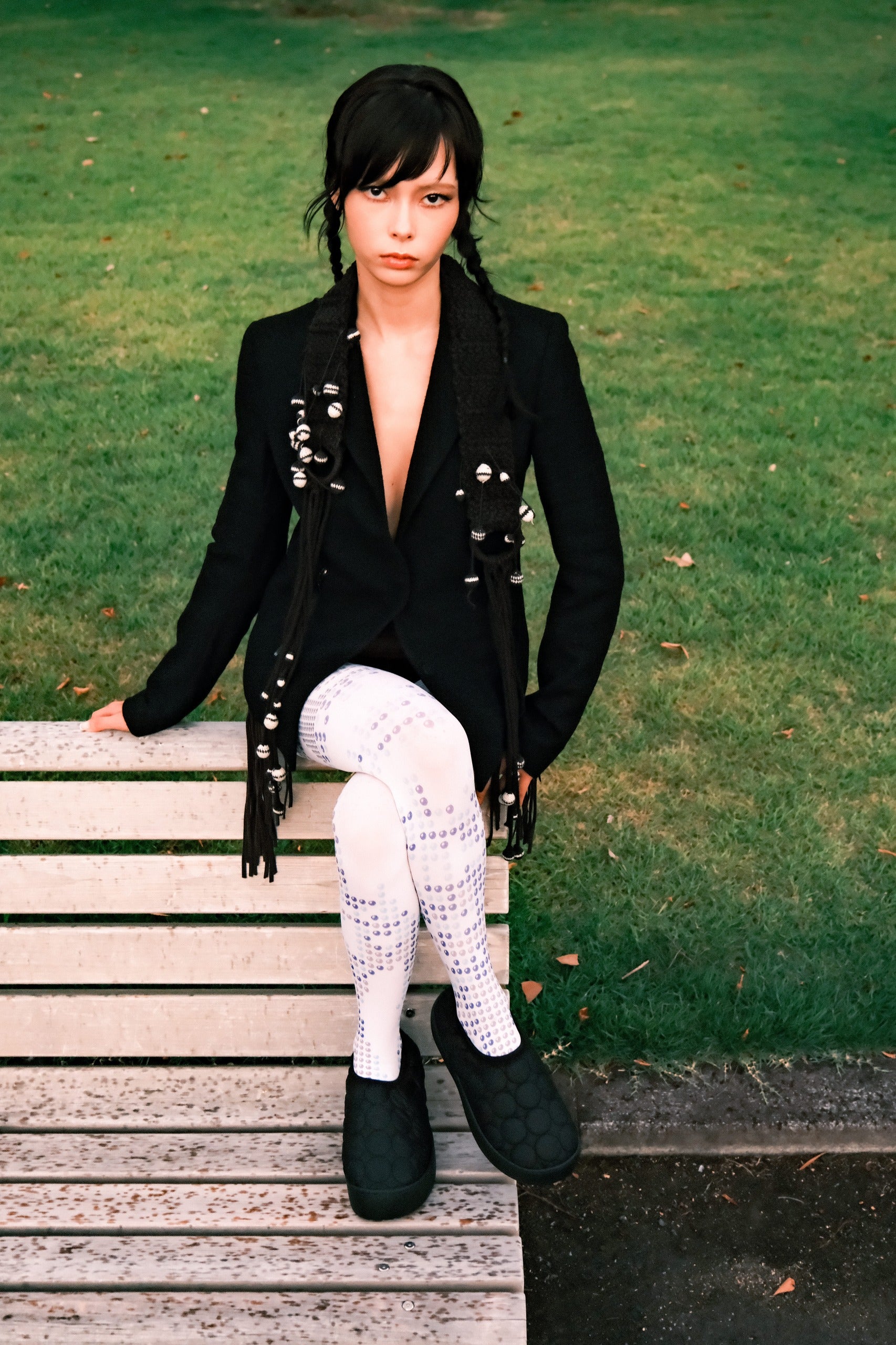 VAMP PLATFORM CIRCLE BLACK – SUBU ONLINE STORE