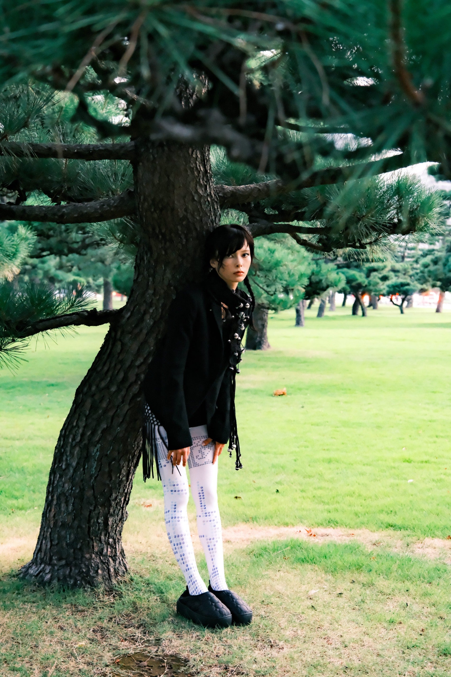 VAMP PLATFORM CIRCLE BLACK – SUBU ONLINE STORE