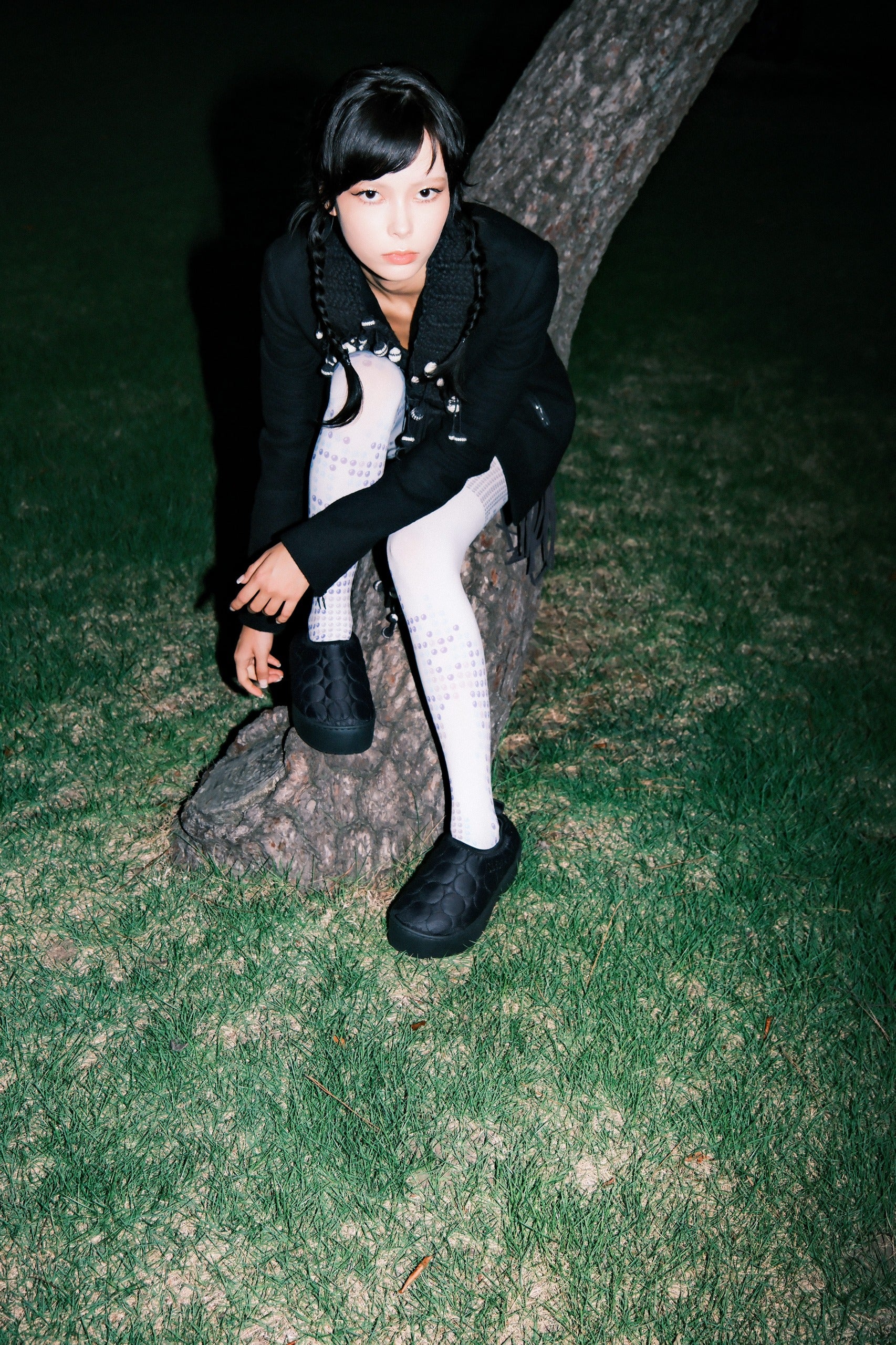 VAMP PLATFORM CIRCLE BLACK – SUBU ONLINE STORE