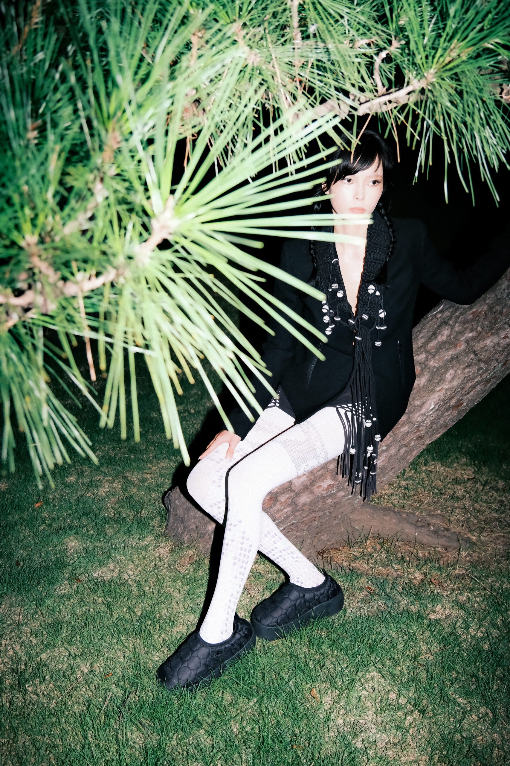 VAMP PLATFORM CIRCLE BLACK – SUBU ONLINE STORE