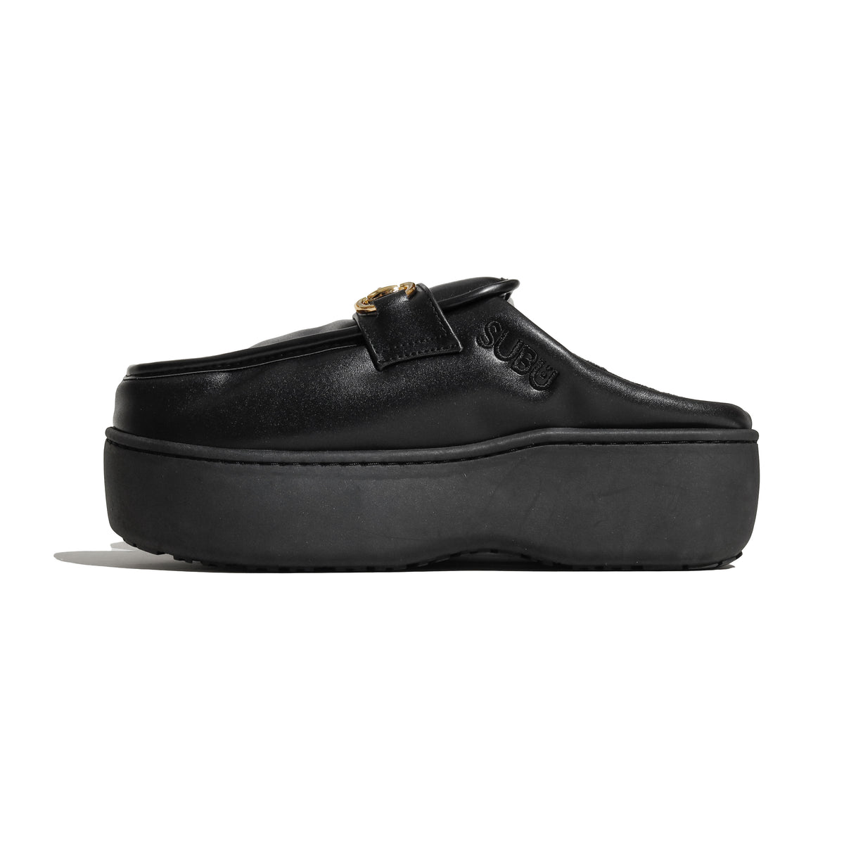 DOTS PLATFORM LOAFER BLACK