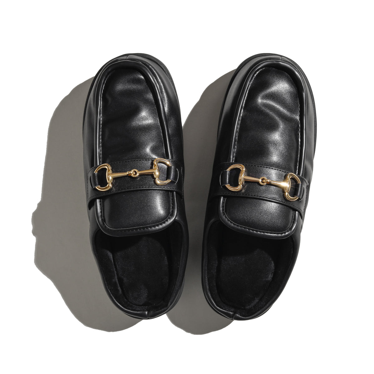 DOTS PLATFORM LOAFER BLACK