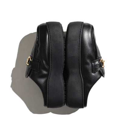 DOTS PLATFORM LOAFER BLACK
