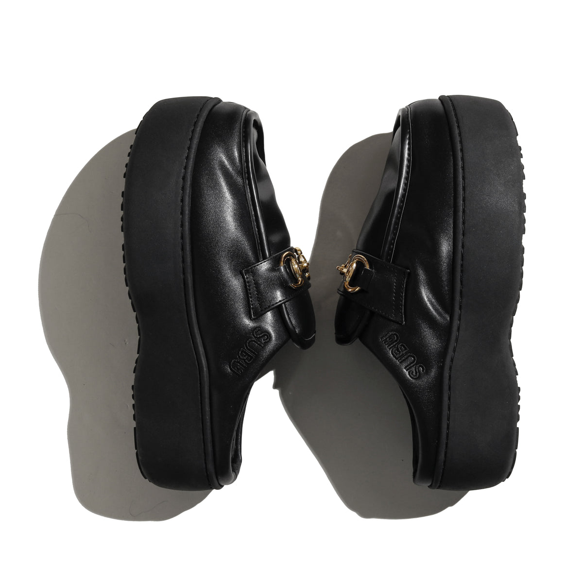 DOTS PLATFORM LOAFER BLACK