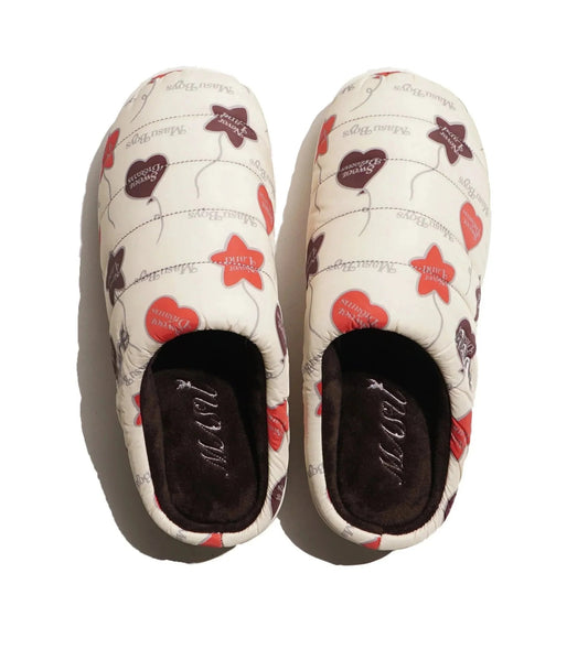 SUBU x MASU FALLING BALLOON SANDAL GRAPHIC BY VERDY OFF WHITE