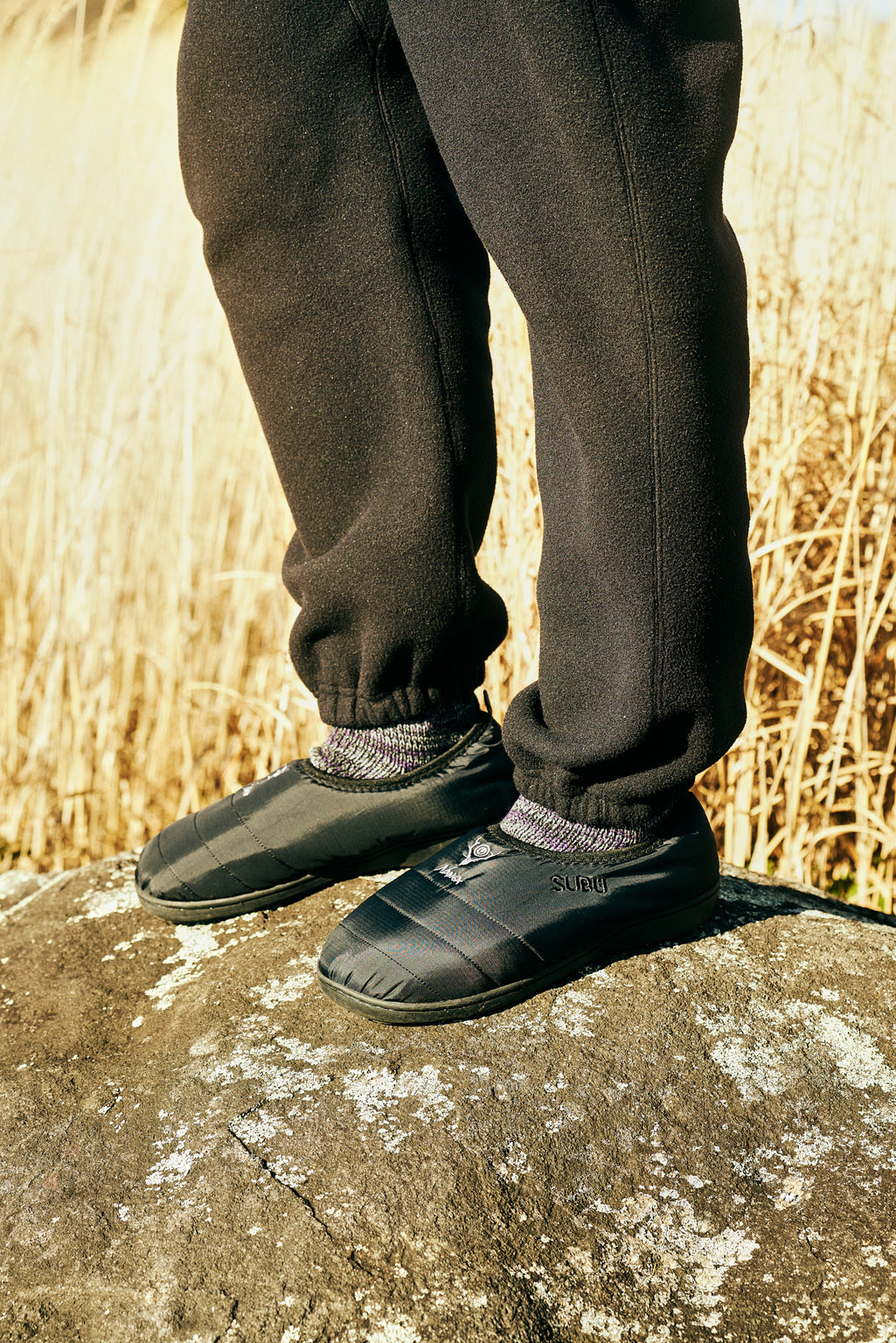 SUBU x NANGA x SOUTH2 WEST8 Insulation Shoes BLACK