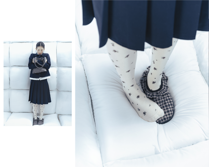 SUBU x COYSEIO FLUFF CHECK PADDING SHOES CHECK