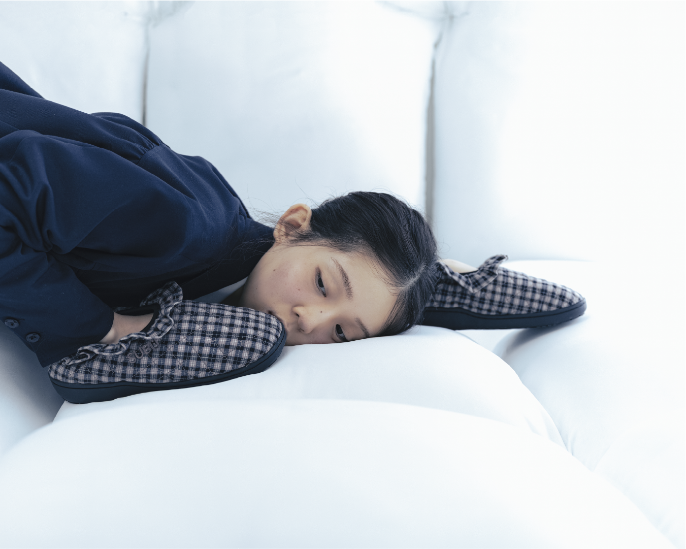 靴 SUBU COYSEIO FLUFF CHECK PADDING SHOES COYSEIO X SUBU FLUFF CHECK PADDING SHOES CHECK | coyseio