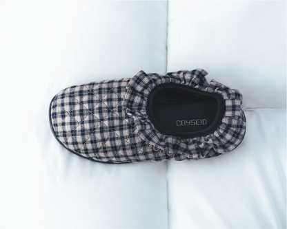 SUBU x COYSEIO FLUFF CHECK PADDING SHOES CHECK