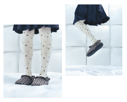 SUBU x COYSEIO FLUFF CHECK PADDING SHOES CHECK
