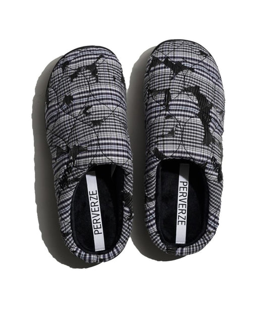 SUBU x PERVERZE Puffer Winter Sandal Purple