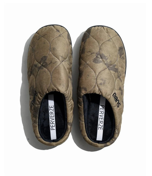SUBU x PERVERZE Puffer Winter Sandal Beige