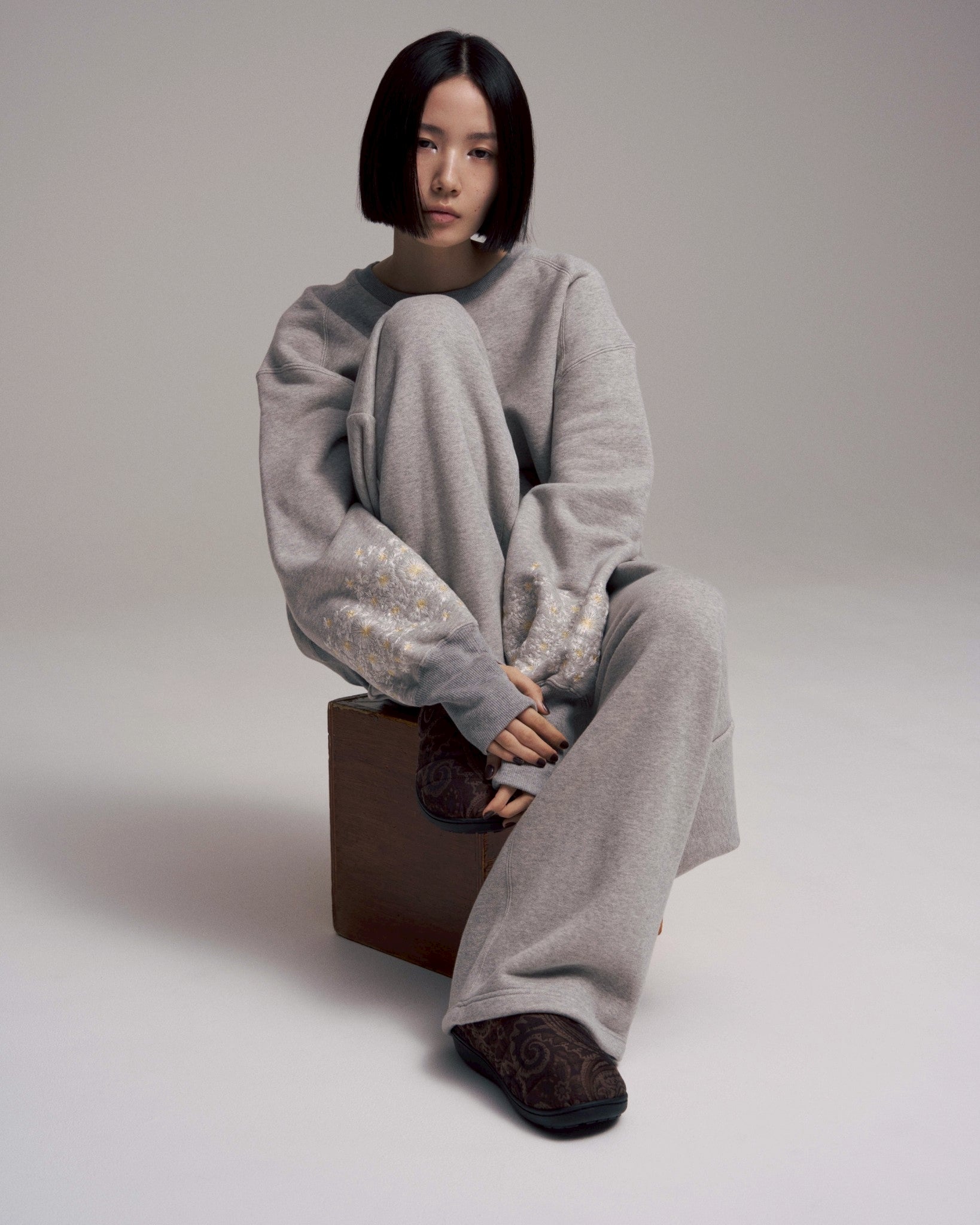 SUBU x superNova. Paisley Jacquard Brown – SUBU ONLINE STORE