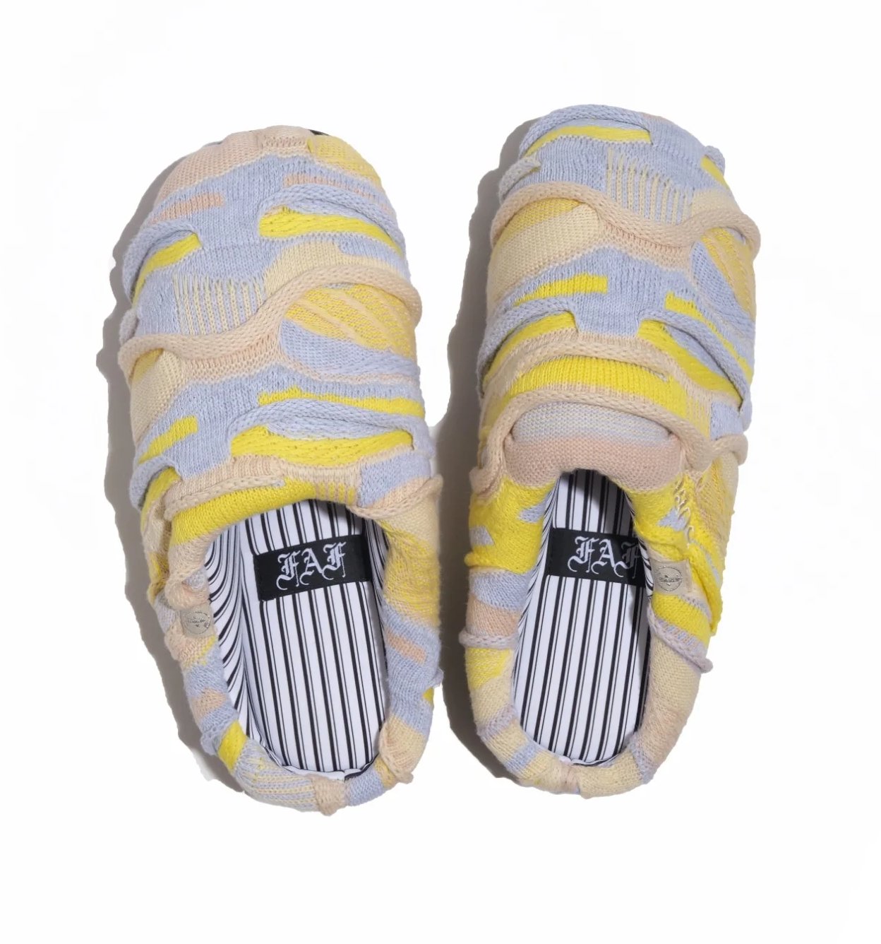 SUBU x FAF 3D Knit Sandals YELLOW