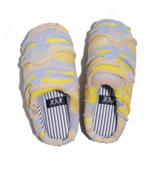 SUBU x FAF 3D Knit Sandals YELLOW