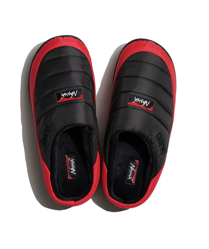 SUBU x NANGA 30TH ANNIV. AURORA TEX COMBI WINTER SANDAL RED×BLK