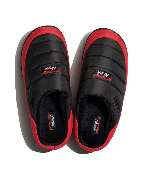 SUBU x NANGA 30TH ANNIV. AURORA TEX COMBI WINTER SANDAL RED×BLK