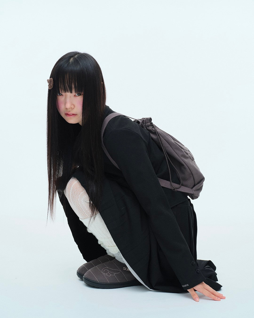 SUBU x COYSEIO ANGEL WING PADDING SHOES CHARCOAL