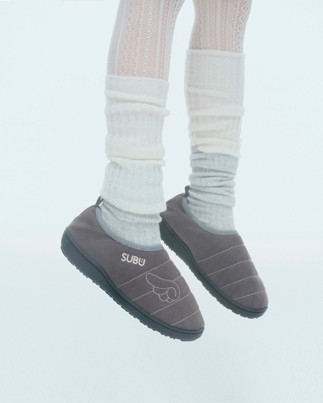 SUBU x COYSEIO ANGEL WING PADDING SHOES CHARCOAL