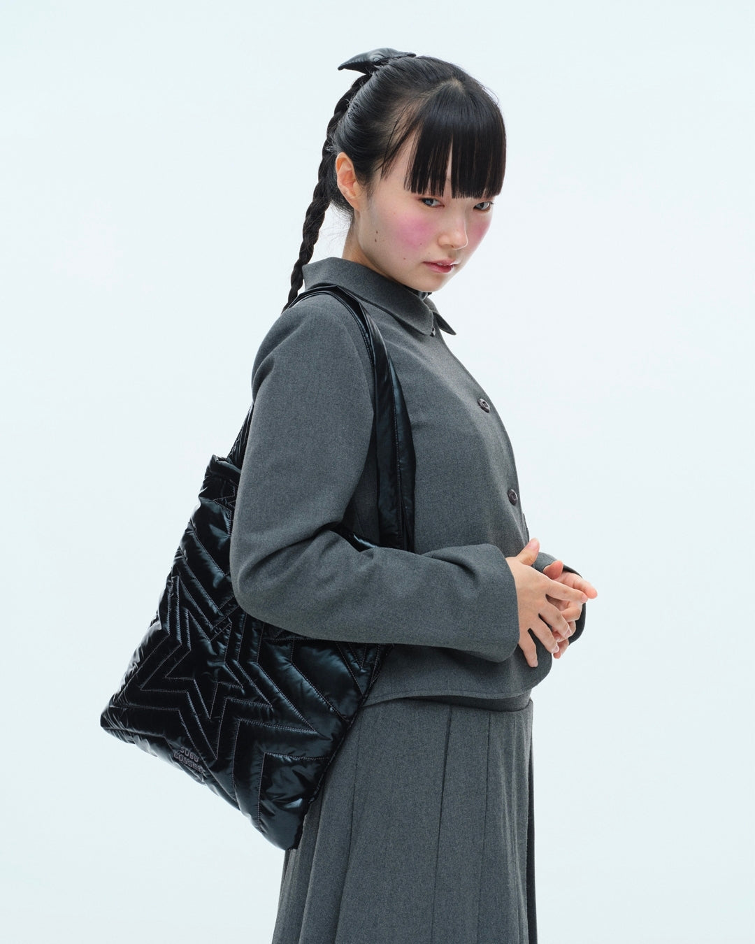 SUBU x COYSEIO MULTI STAR PADDING SHOES BLACK