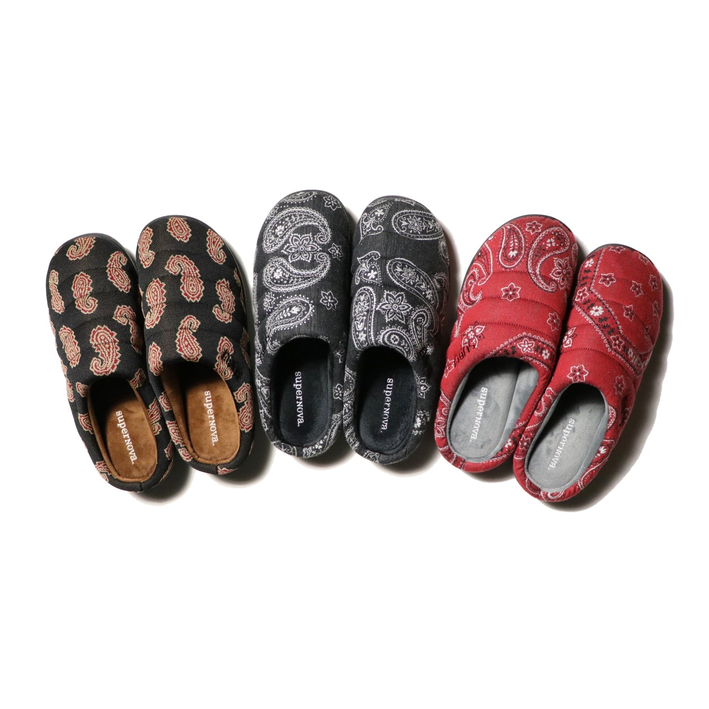 SUBU x superNova. Bandana Jacquard RED