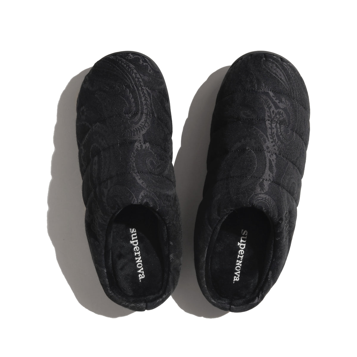 SUBU x superNova. Paisley Jacquard Black
