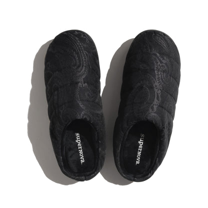 SUBU x superNova. Paisley Jacquard Black