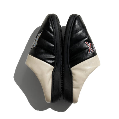 SUBU x AVIREX VEGAN LEATHER SANDALS "WILDBEAR" BLACK