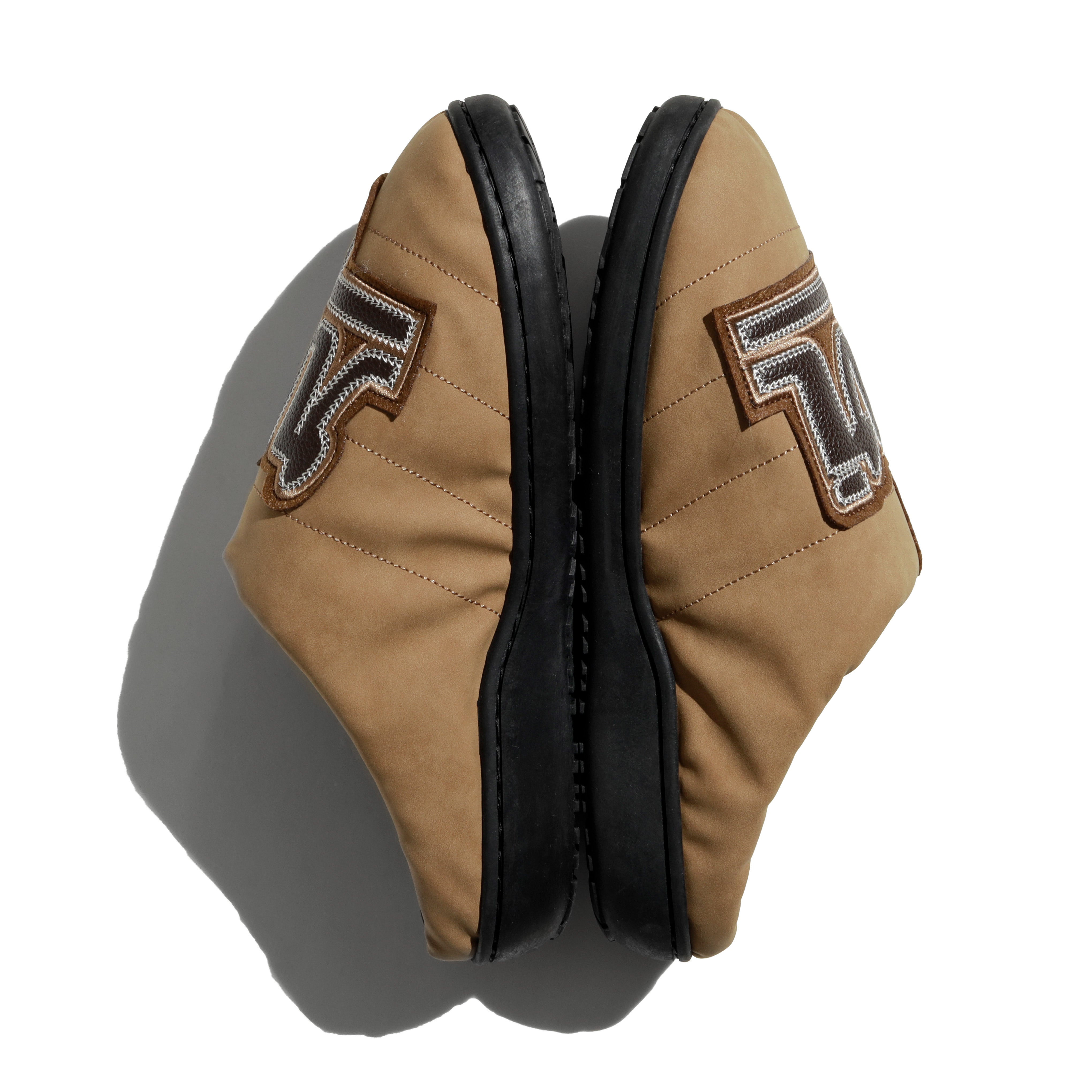 SUBU x AVIREX VEGAN LEATHER SANDALS ”THE KINGS” BEIGE – SUBU