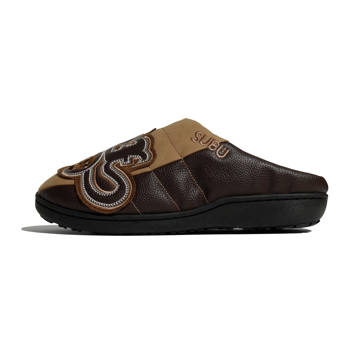 SUBU x AVIREX VEGAN LEATHER SANDALS ”THE KINGS” BEIGE