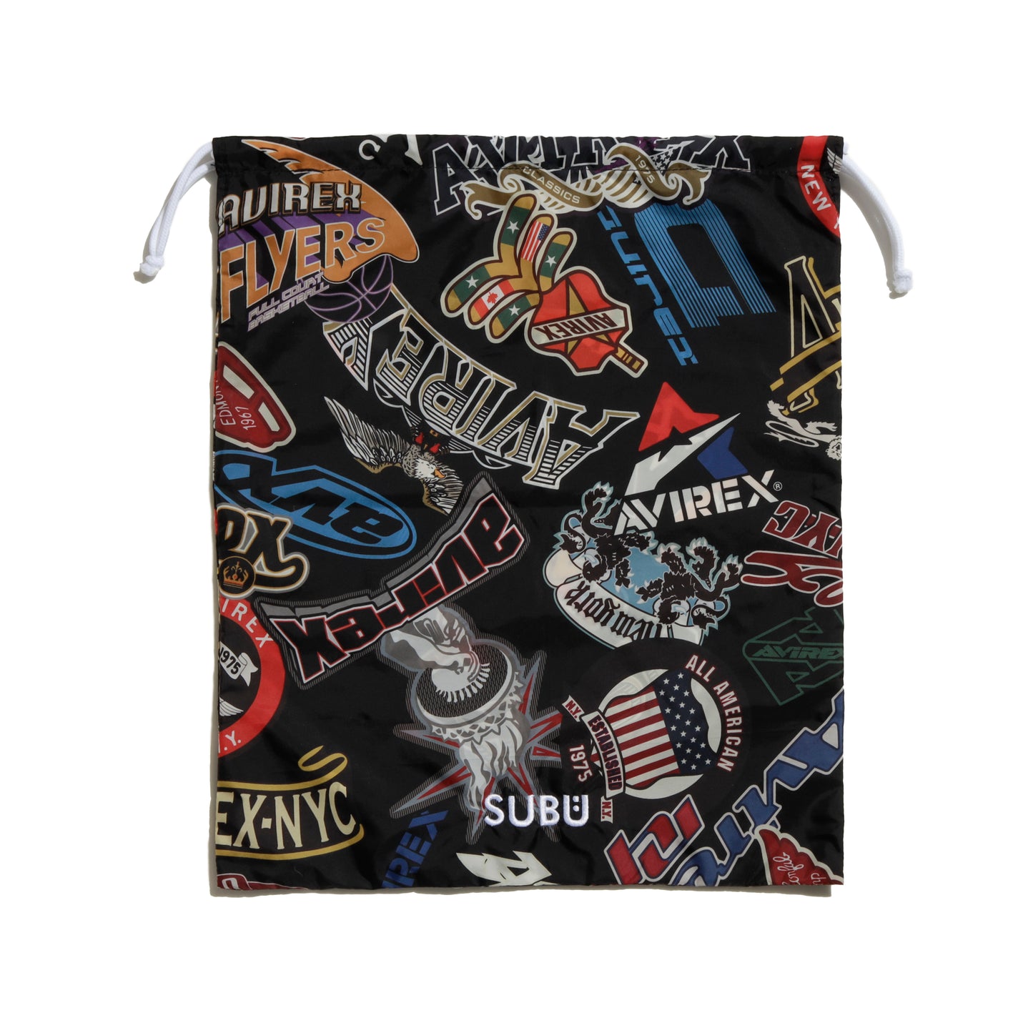 SUBU x AVIREX VEGAN LEATHER SANDALS ”THE KINGS” RED