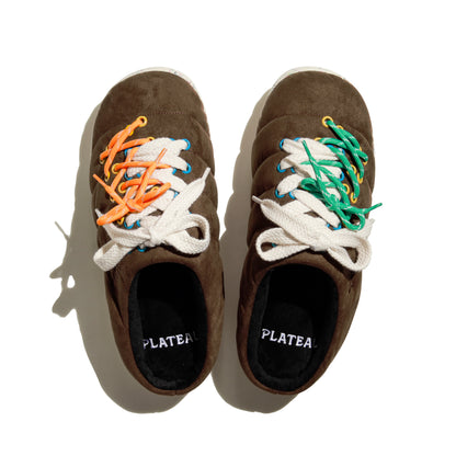 SUBU x PLATEAU Lace-Up Slipper
