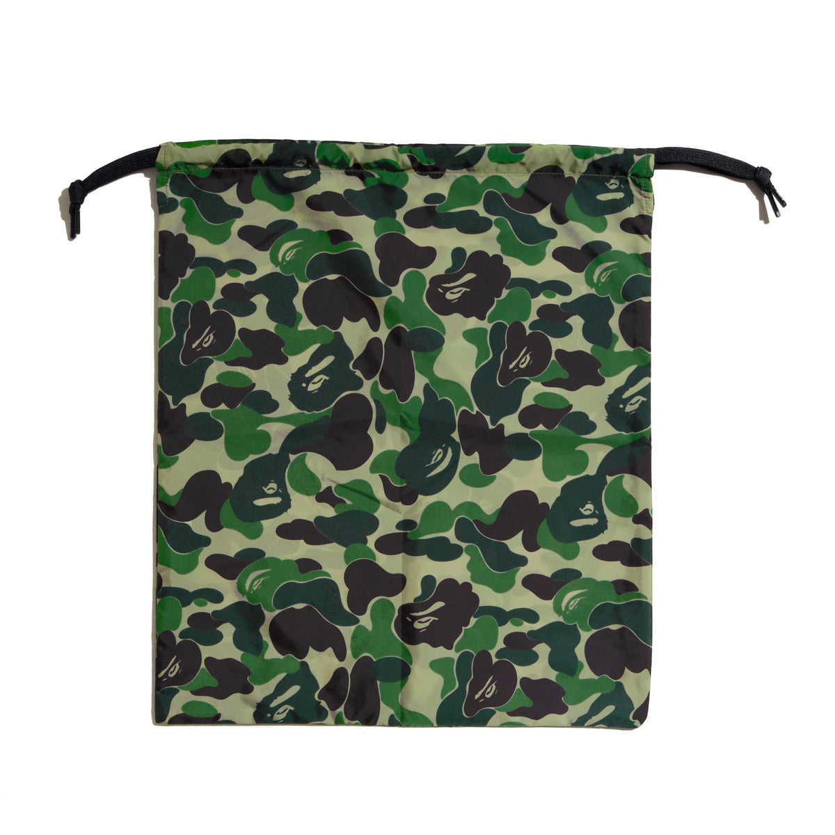 SUBU x BAPE® ABC CAMO PUFFER SANDALS GREEN