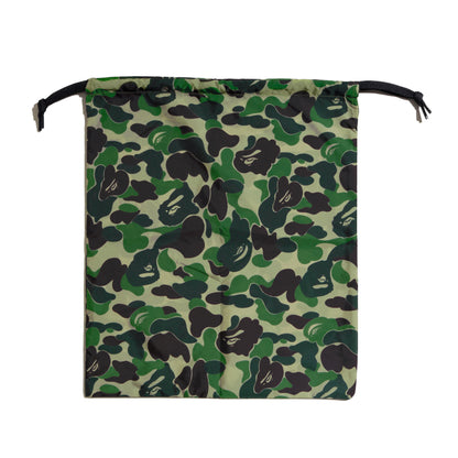 SUBU x BAPE® ABC CAMO PUFFER SANDALS GREEN